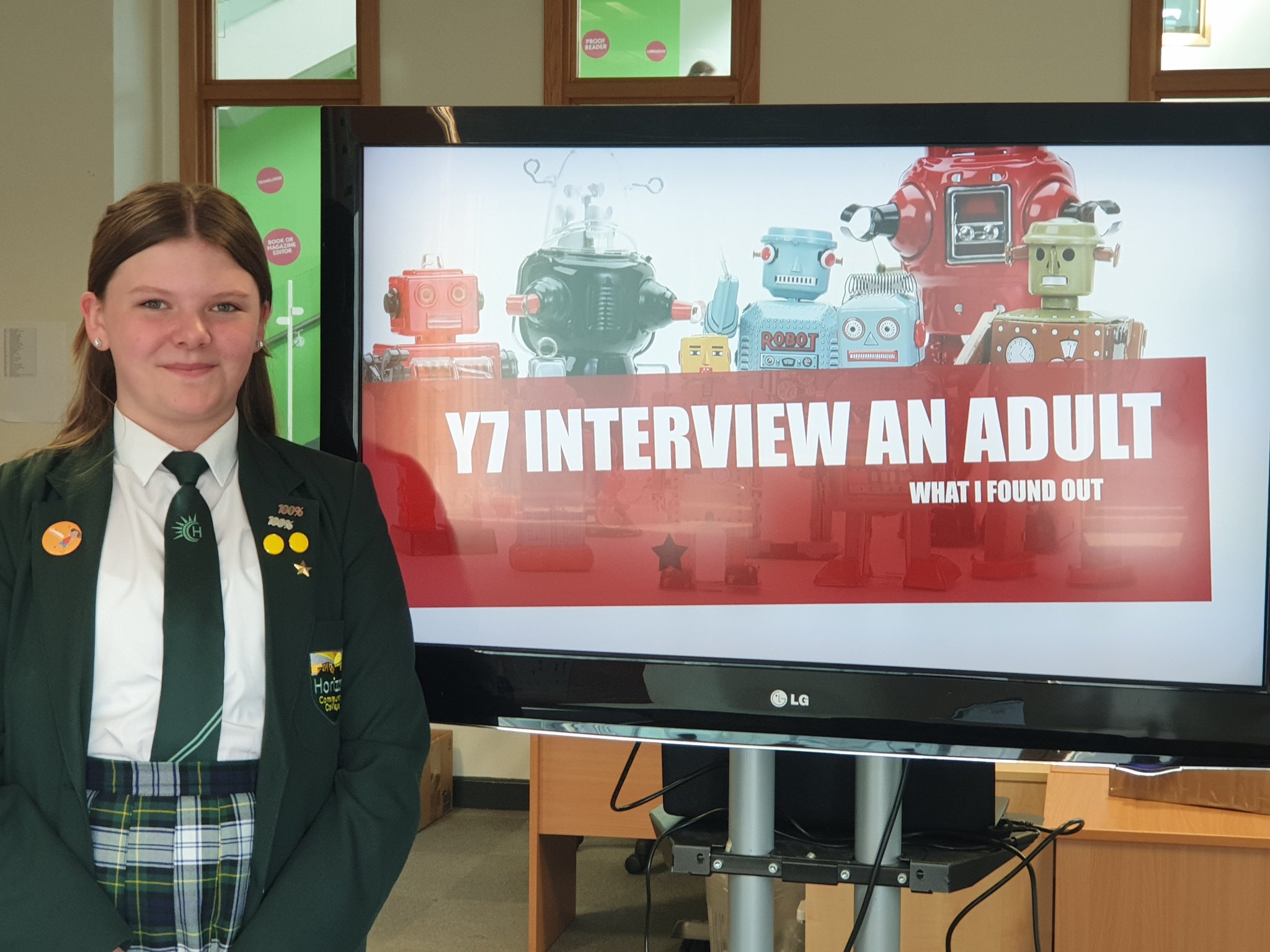 'Interview an adult' presentations