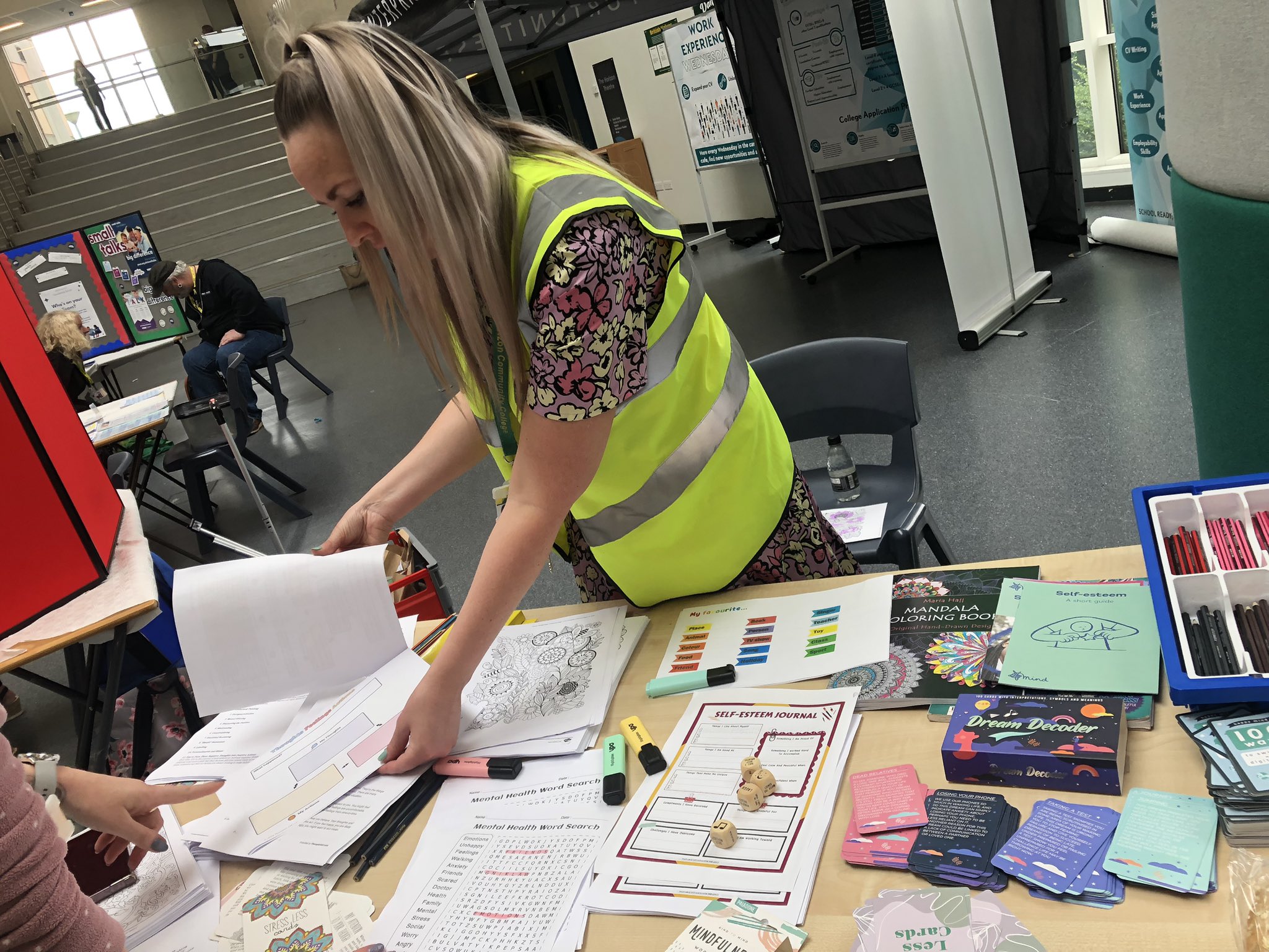 Mental Health Week stalls