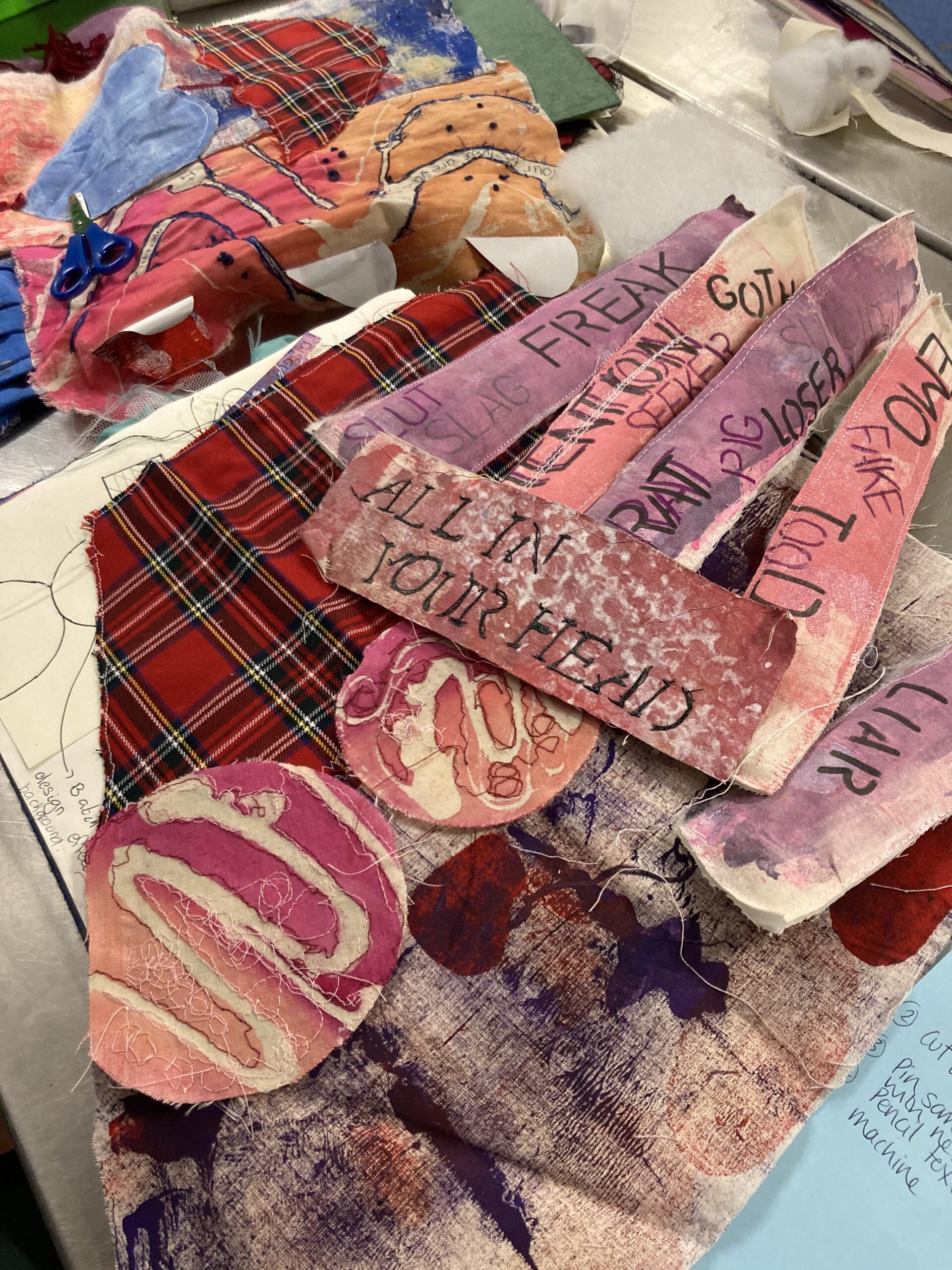 Superb work from Y10 textiles students
