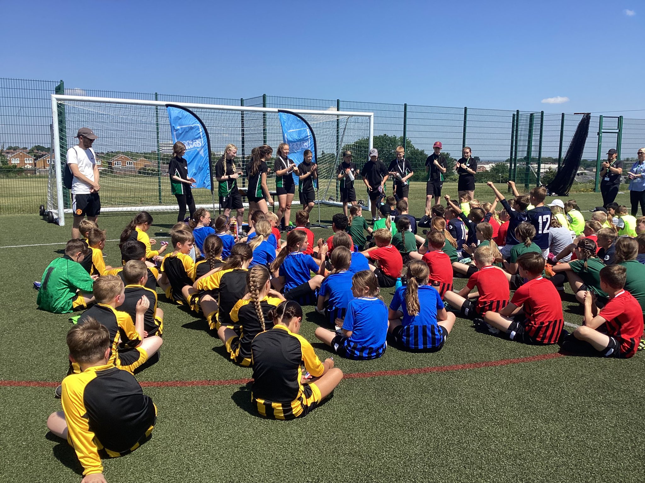 Sports Leaders HCAT Primary football tournament at Horizon