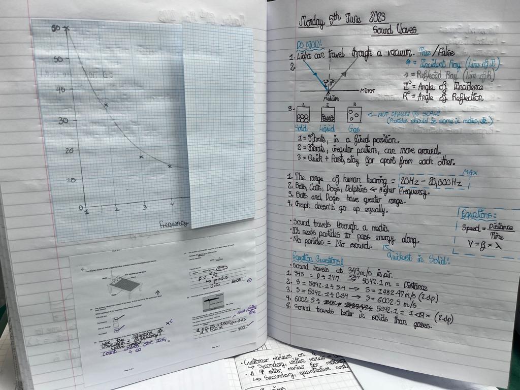Proud Thursday work - Science