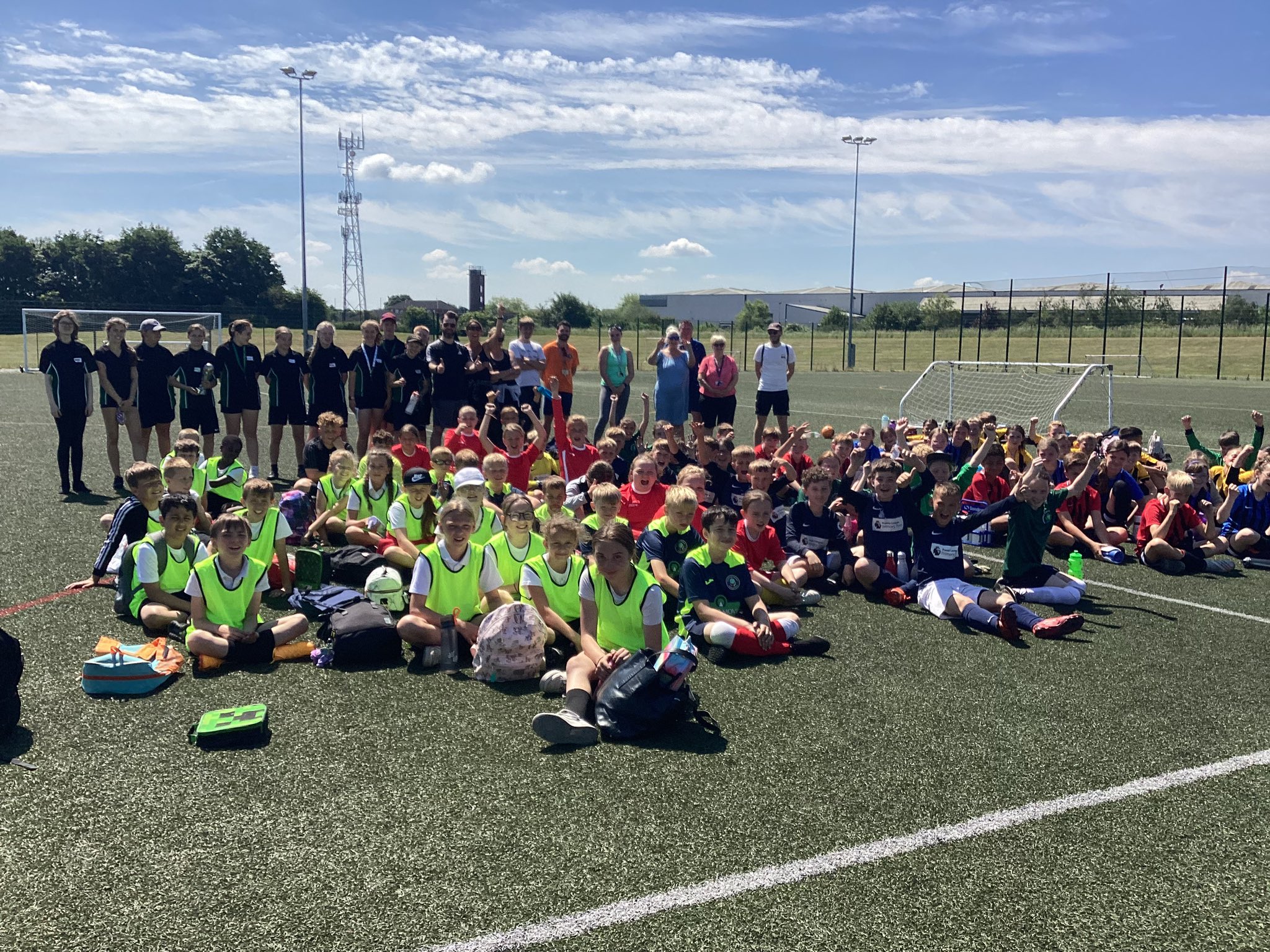 Sports Leaders HCAT Primary football tournament at Horizon