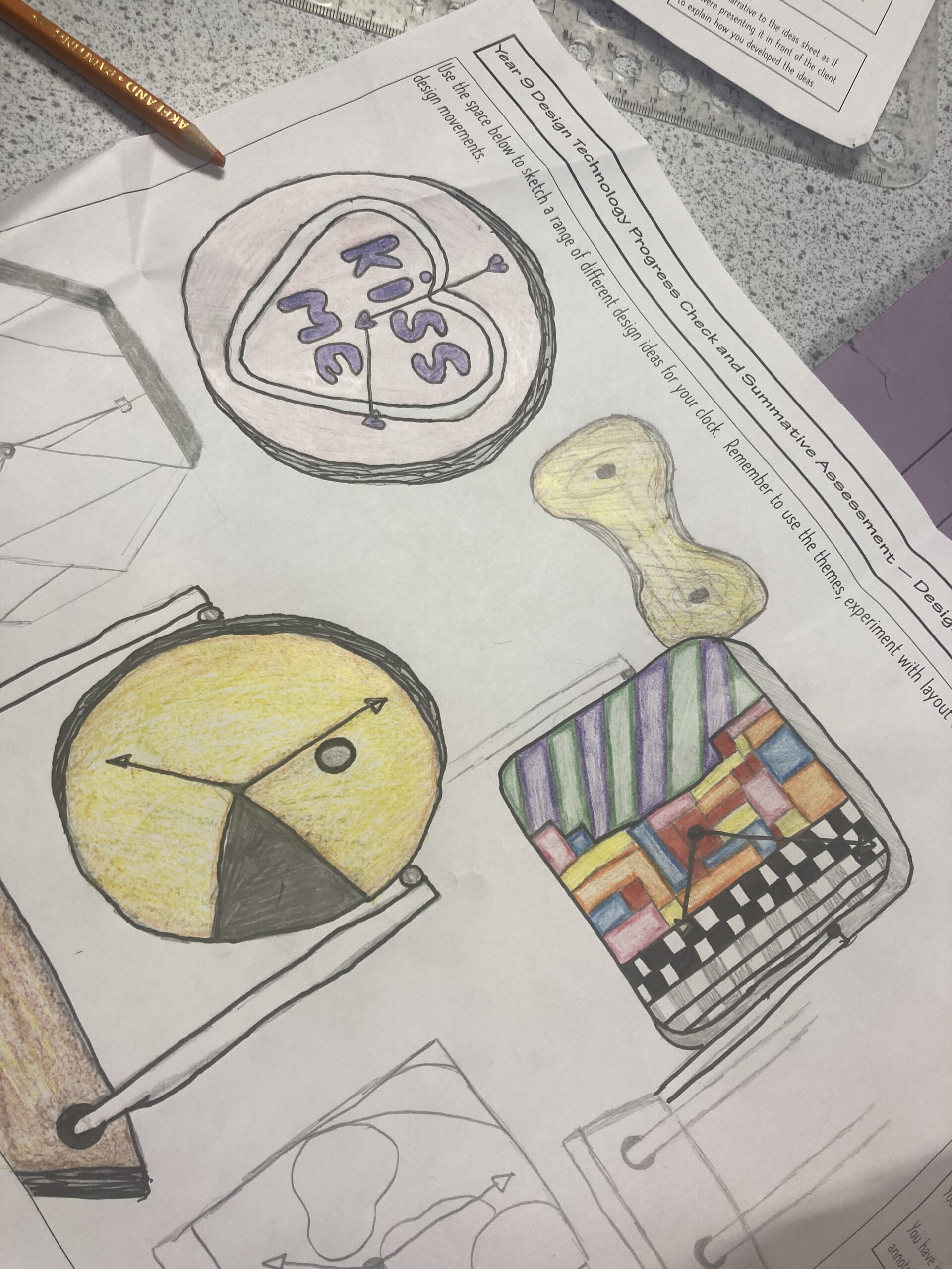 Y9 DT Clocks