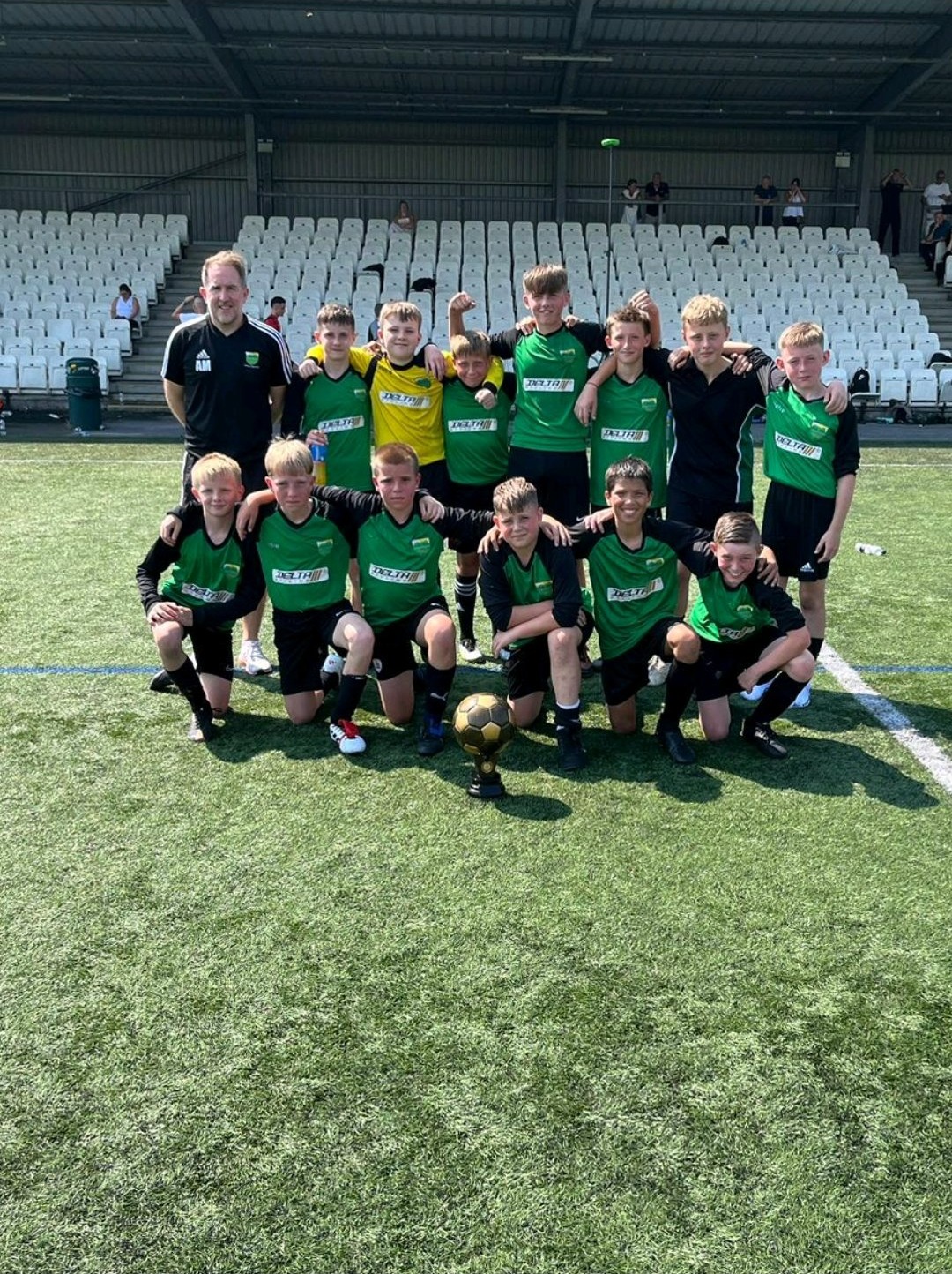 22 Y7 boys football team crowned Barnsley Schools Champions