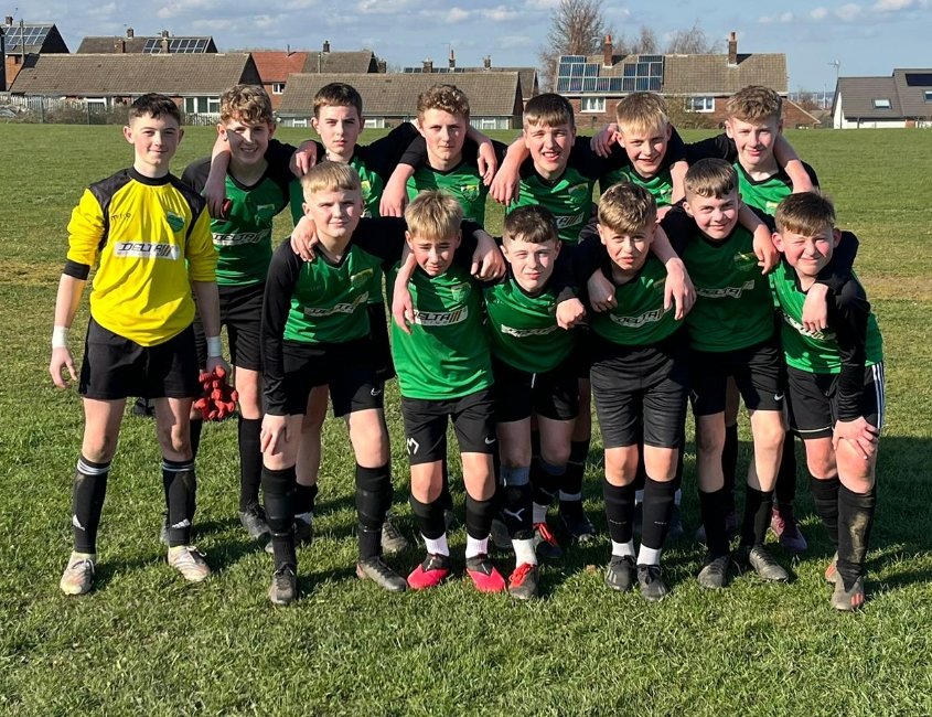 23 Y8 boys runners up in Barnsley Schools final