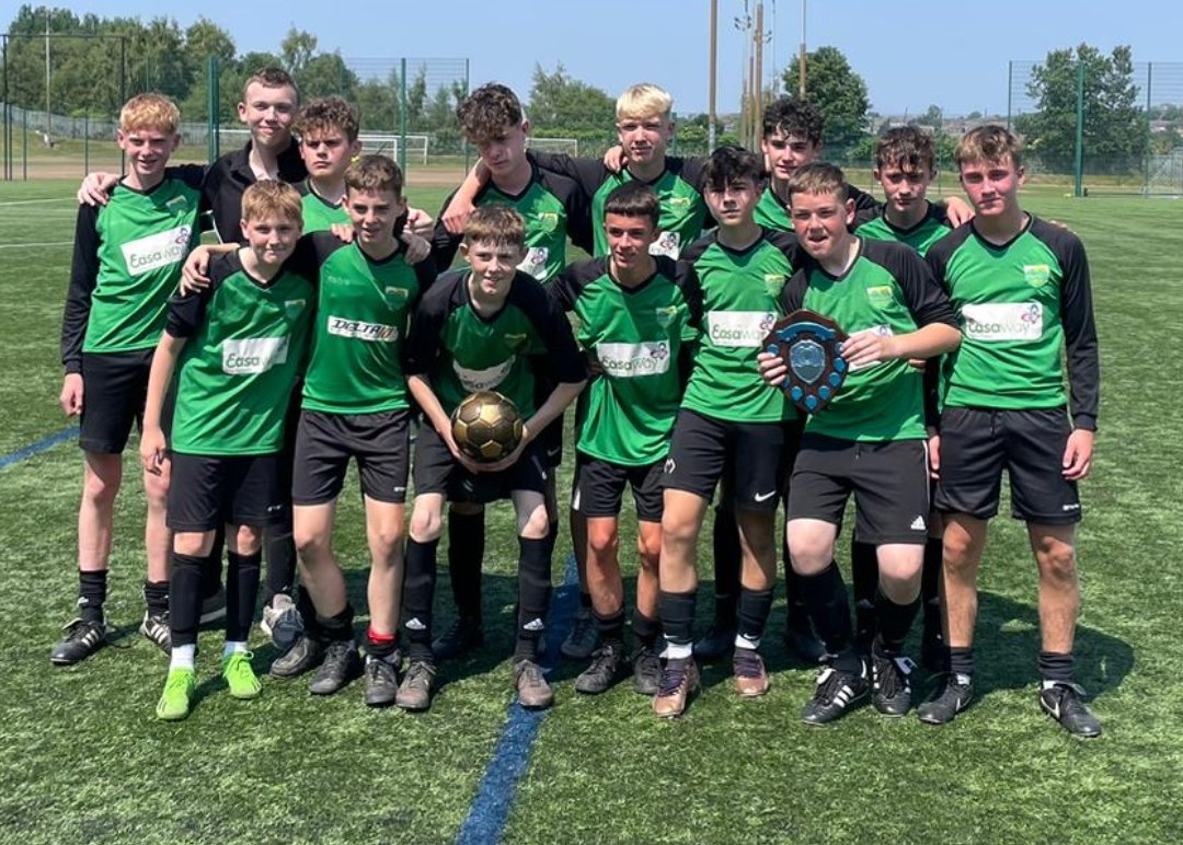 24 Y9 boys Barnsley School Champions