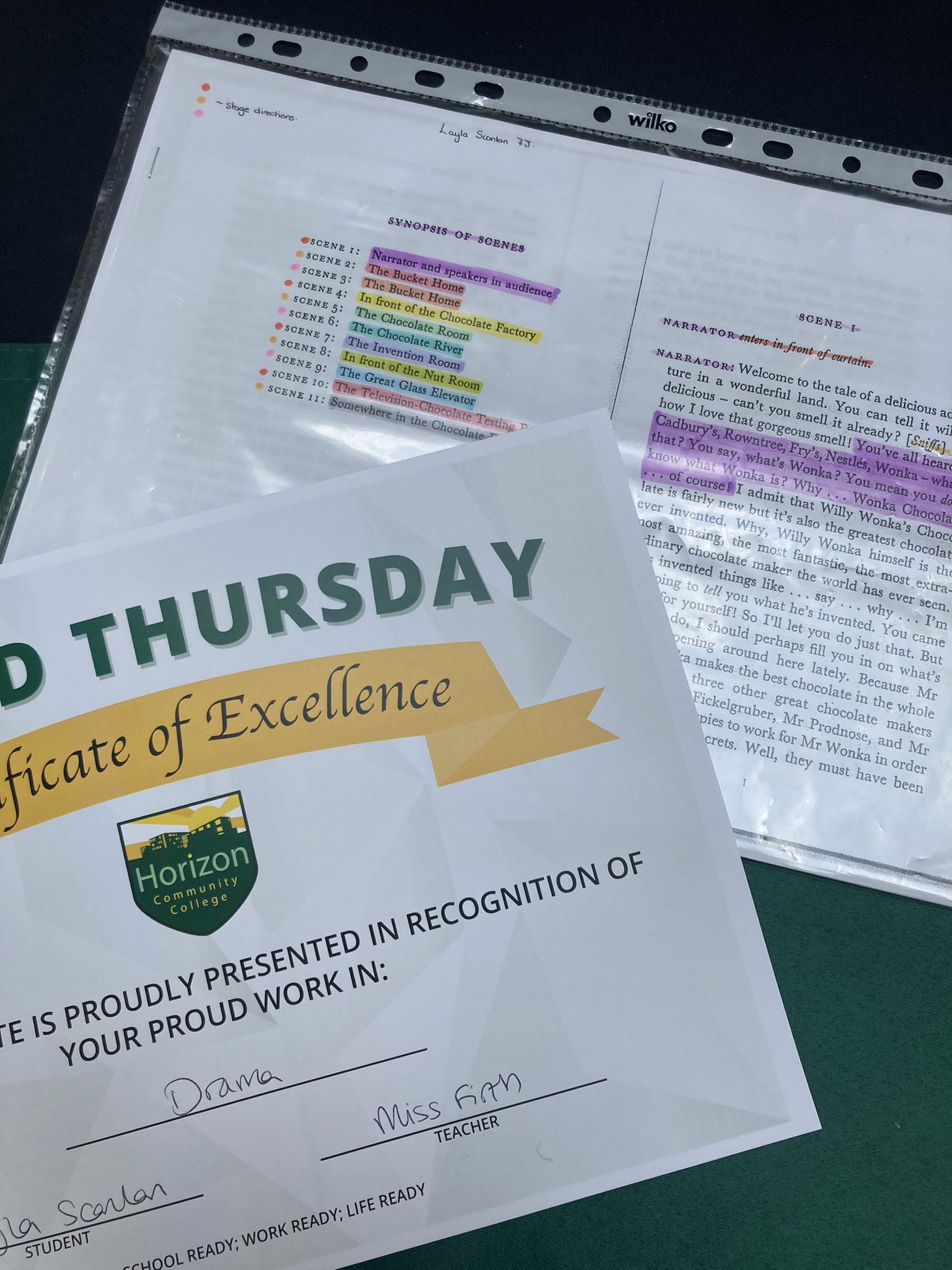 Proud Thursday Work