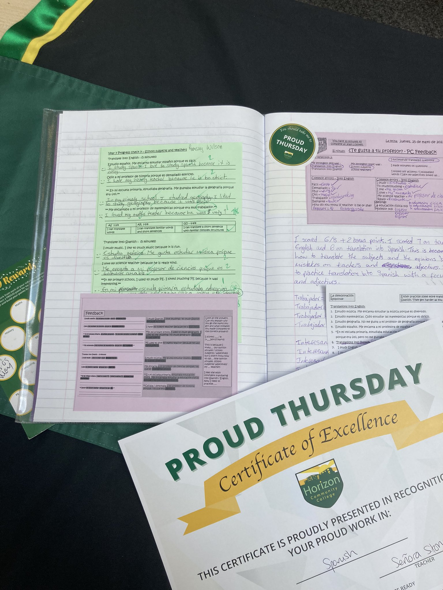 Proud Thursday Work
