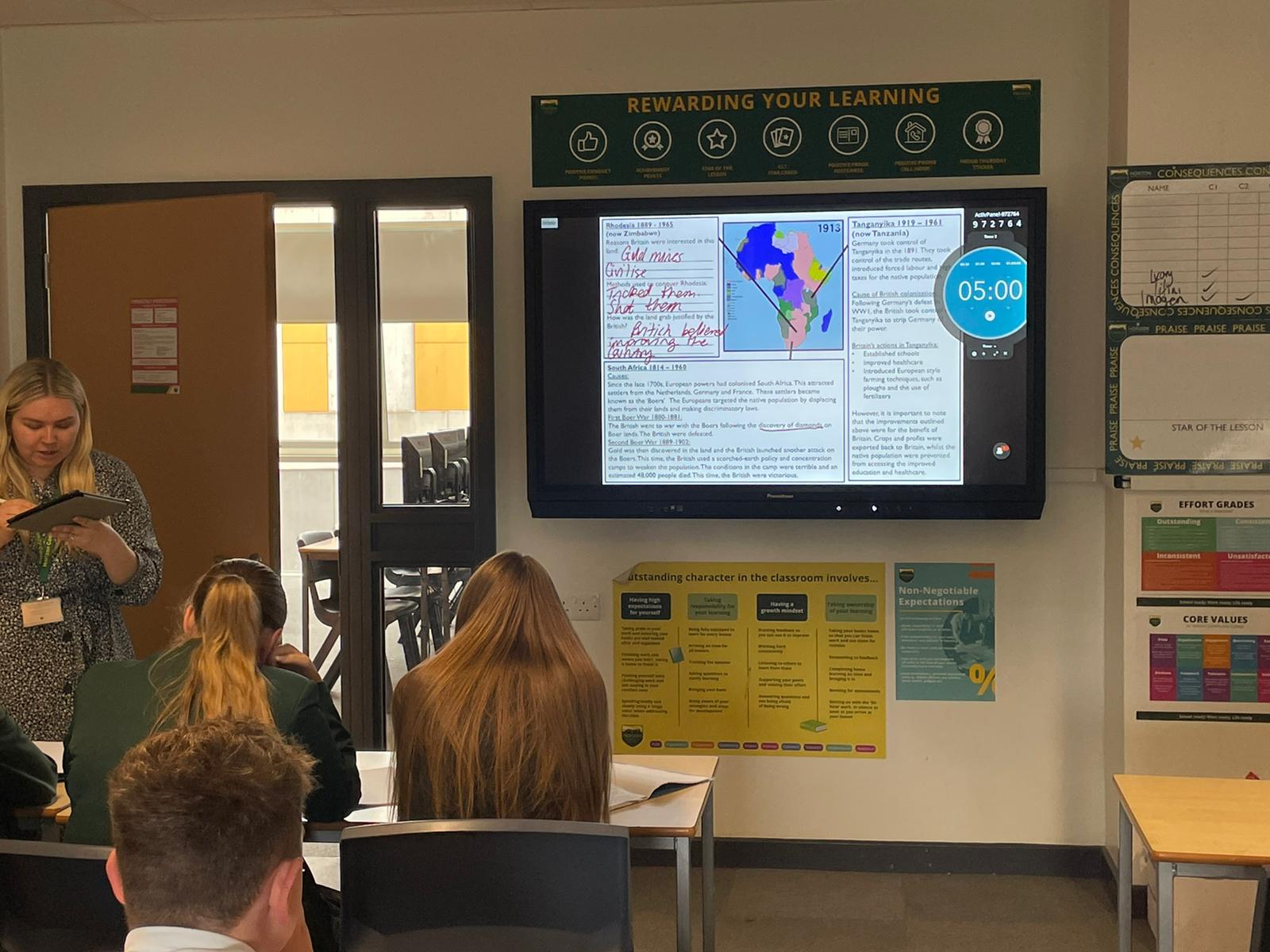 14b. Y8 Historians learning about social and economic consequences