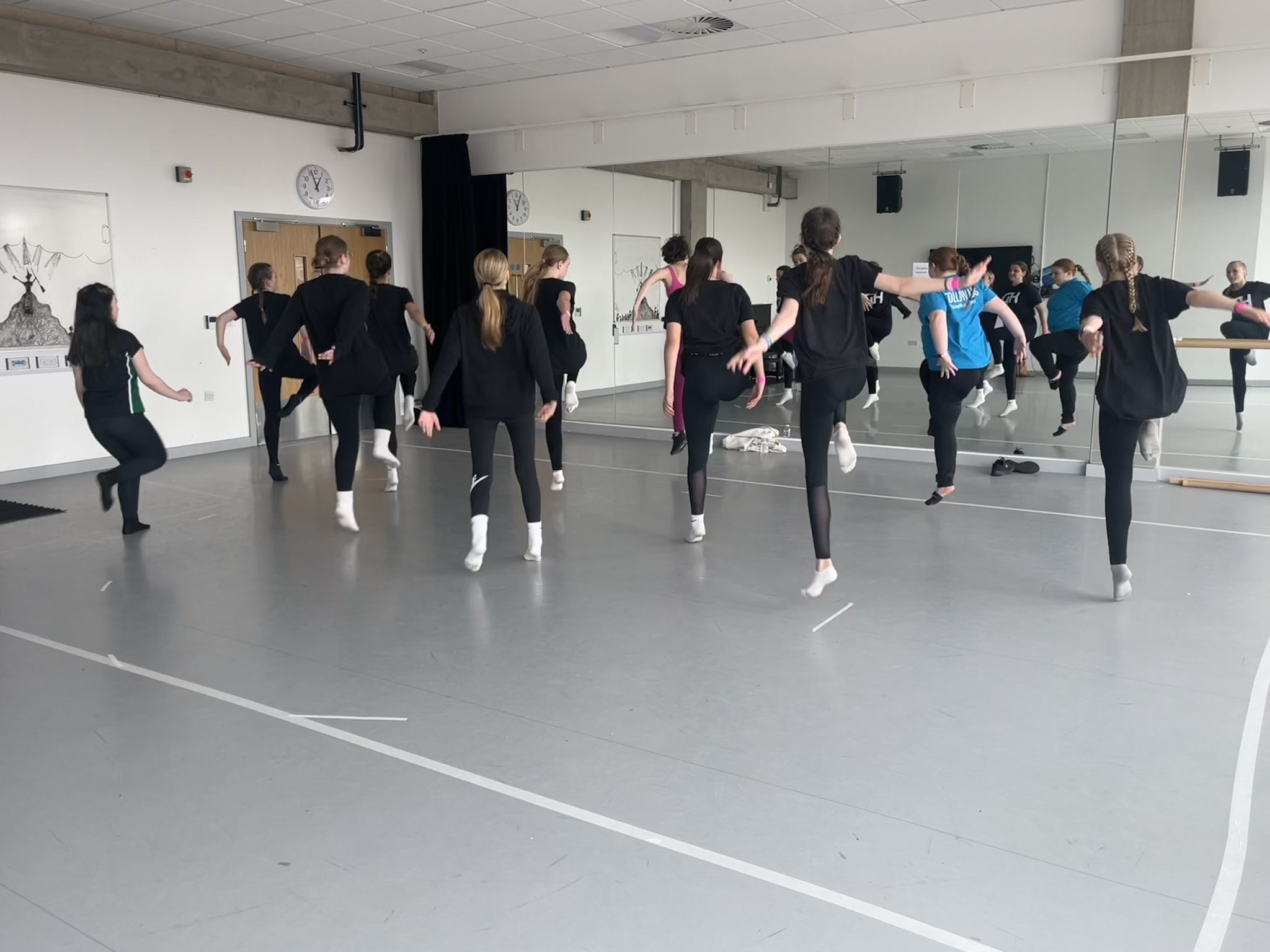 31. Dance workshop at Leeds Conservatoire