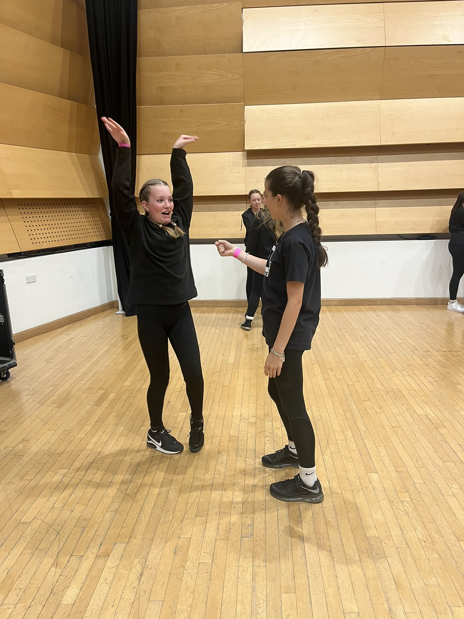 33. A fantastic drama workshop at Leeds Conservatoire