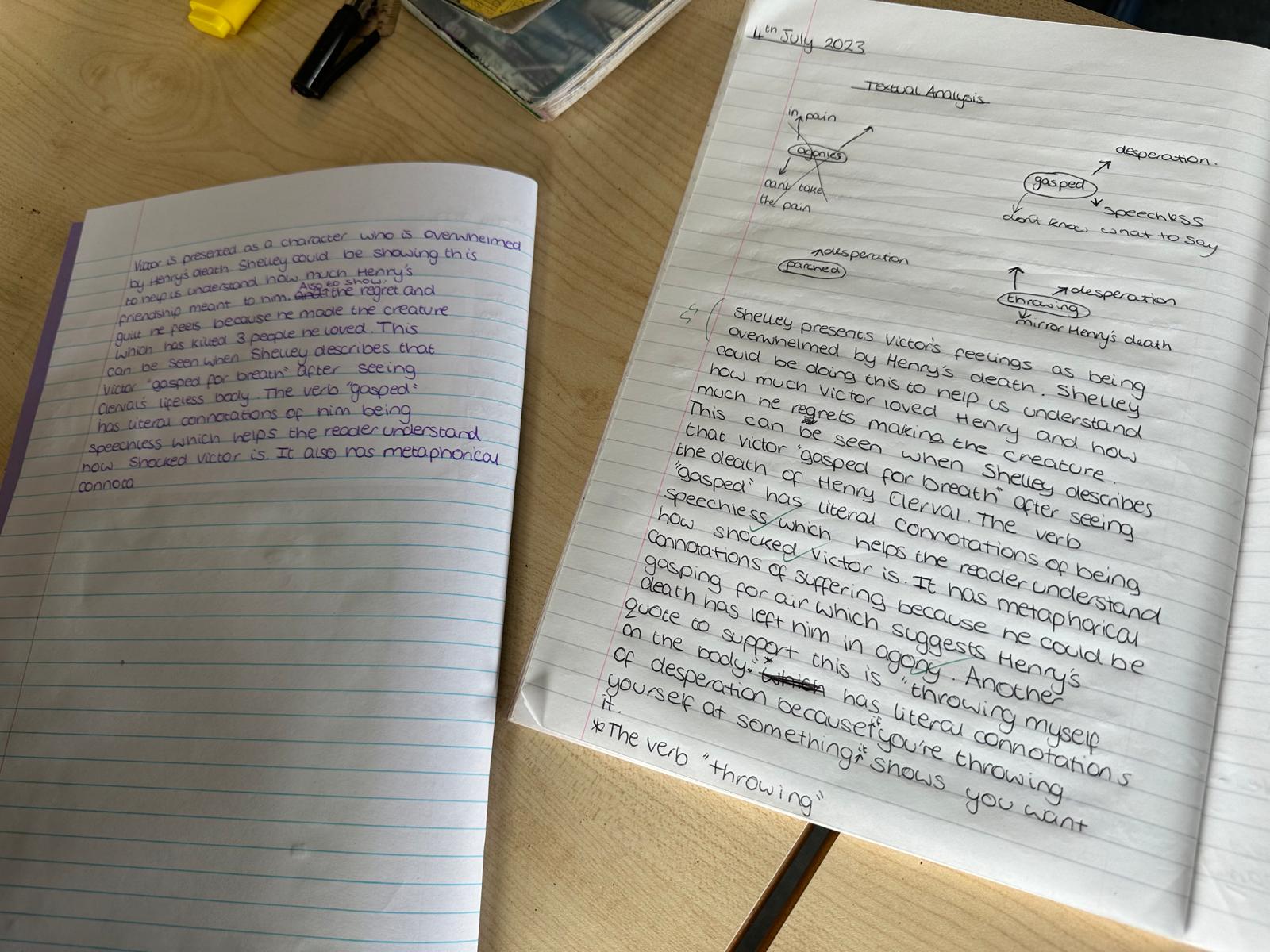 46. Re-drafting paragraphs to improve in English